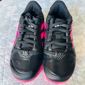 Adidas Black and Pink cleats